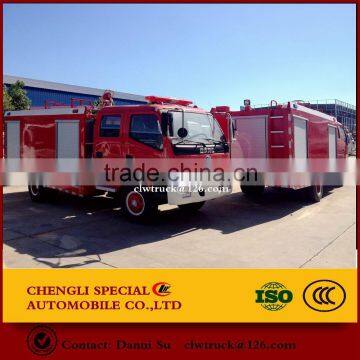 Fire-crash water tender /fire truck for sale optional chassis and cab style