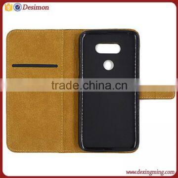 for LG G5 Flip Leather Back Cover Skin Case Stand Design photo-4