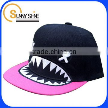 custom printing flower animal shaped snapback hats