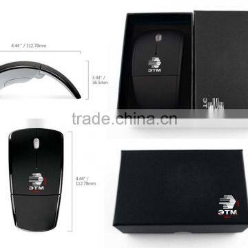 2.4Ghz Foldable Folding Optical Wireless Mouse Portable Slim Mouse USB 2.0 Receiver for Pc Laptop photo-5