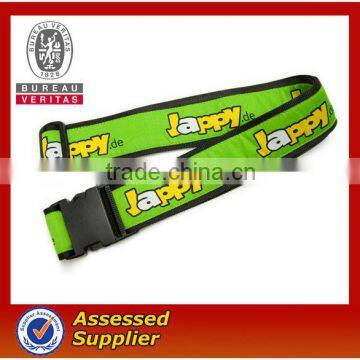 custom travel products strong luggage webbing/belt/starp/lanyard