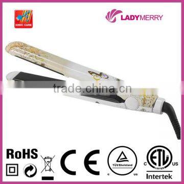 low cost Pro Nano high tech hair straightener with CE ROHS CTUVUS certifications