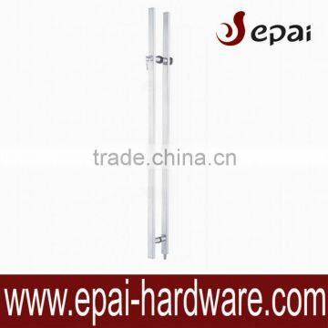 Sliding door lock in stainless steel for glass