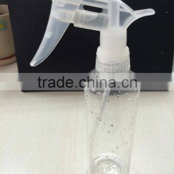 different color empty plastic bottles with trigger sprayer