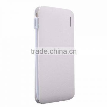 New Product 6000mah Portable Power Bank Charger Li-polymer Battery Power Bank