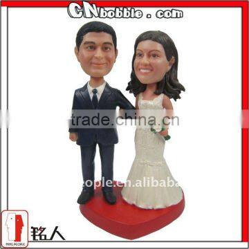 7 inches custom resin cute wedding gift