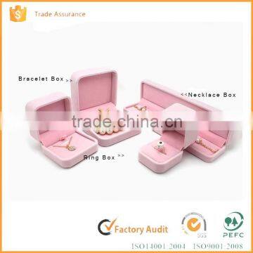 Degradable Luxury Fashion China velvet jewelry box