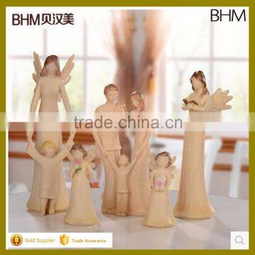 2016 hand painting resin modern saint family statue home decor items