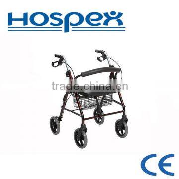 Tool Free Detachable Backrest Aluminium Rollator