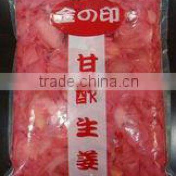 Gari pickled sushi ginger red very popular in Asia