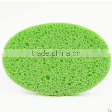 Natural Wood Pulp Cotton Wash Sponge Soft Cleansing Exfoliating Cleansing Flutter Thickening photo-3