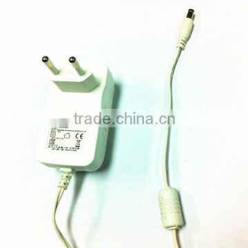 3V 6V 12V 18V 12W UK hot sale wall mount power adapter with CB/GS/CE/TUV/ETL/CCC/FCC/PSE KC/C-TICK