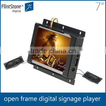 FlintStone flexible digital 7 inch open frame lcd commercials display
