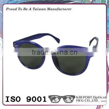 2015 fashion high quality round sunglasses with mirror available