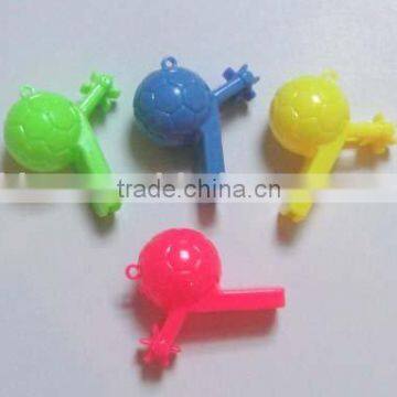 Plastic soccer whistle / novelty toy / promotional items