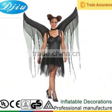 DJ-301 inflatable Bat Wings Adult Costume Demon Devil Fallen Angel Halloween Fancy Dress