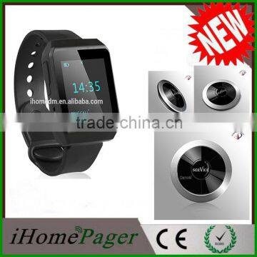 Cheap CE RoHs IP65 Certificate Wireless Watch Waiter Calling