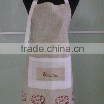 Machine embroidery Kitchen Apron kitchen accessories