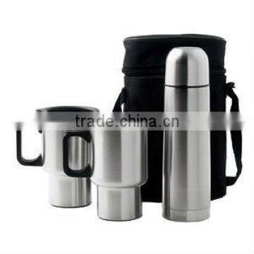 Car Mug/vacuum Flask Set (SA8000, BSCI, ICTI, WCA accredited factory)