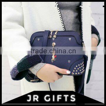 Professional Blue PU Luxury Shoulder Bag