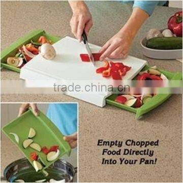 cutting board with drawer, chopping board with drawer