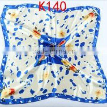 women Silk Satin square Scarves Neckerchief SS-008