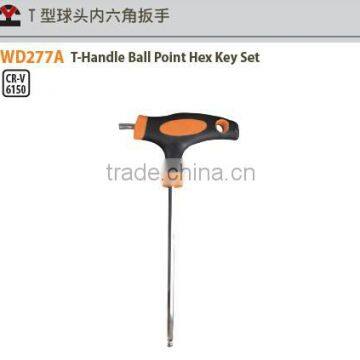 T-Handle Ball Point Hex Key Set