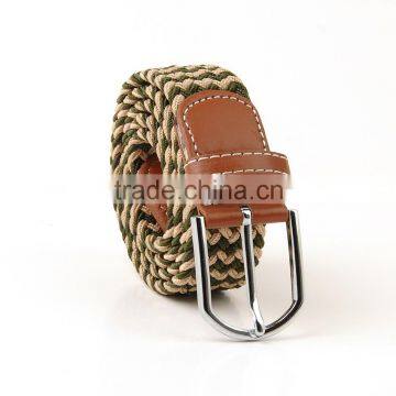 Cheap woven elastic belt/Fashion belt 2016/Handmad elastic belts