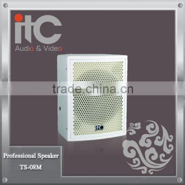 ITC TS-08M 250W 8" and 1.5" 8ohm Wear-resistance Paint Treatment Conference Room Speakers