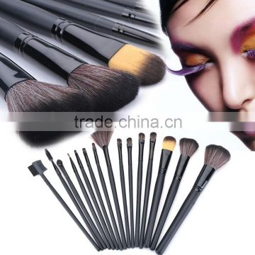 15Pcs Professional Cosmetic Make Up brush Set with Bag Case SV007043