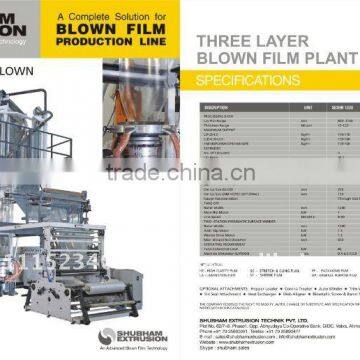 MULTI LAYER EXTRUSION BLOWN FILM PLANT