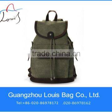 Best Selling!! Factory Sale vintage canvas backpacks