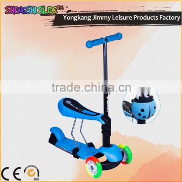 2016 new design3 in 1 kick scooter for kids