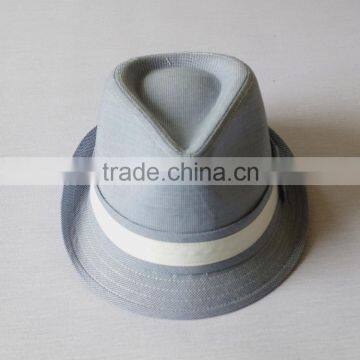 Fashion Unique Custom Made Single-yarm Drill Hat Fedora Hat Cap photo-5