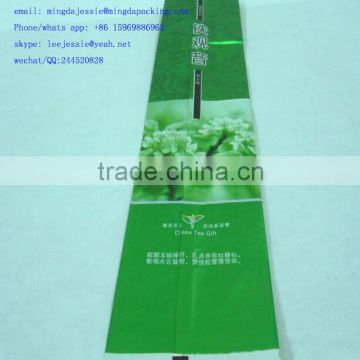 Cheap custom logo printed Chinese Tea plastic packaging