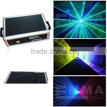 Laser dj light 6W Full Color RGB Disco Laser Stage Lighting