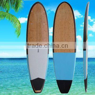 Best Price SUP Epoxy Fiberglass Stand Up Bamboo Paddle Board