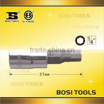 1/4 Bit socket hexagon