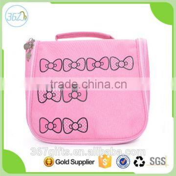 China Top Selling Cute Waterproof Heat Resistant Cosmetic Bag Travel With Clear Compartments