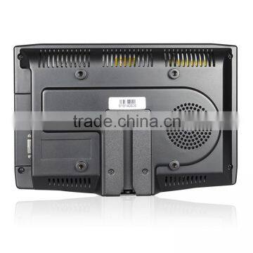 7 Inch Small and Poratble Public Monitor With HDMI VGA Input 4-wire Resistive Touch