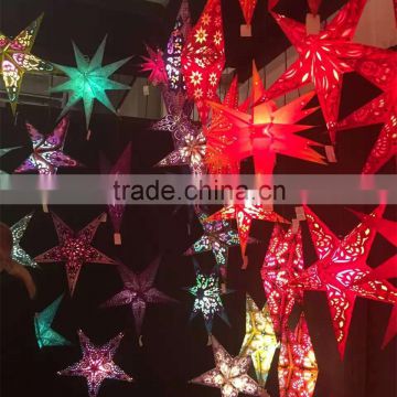 Foldable hanging angle ornament for fency decoration