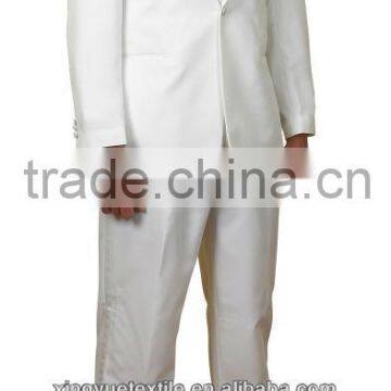 Fashion designed white suit/wedding dress