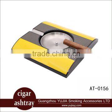 Custom cohiba cigar ashtray High class cigar ashtray Windproof Stainless steel Material cigar ashtray Table top ashtray