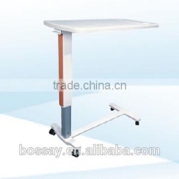 Hospital Over Bed Table With Wheels