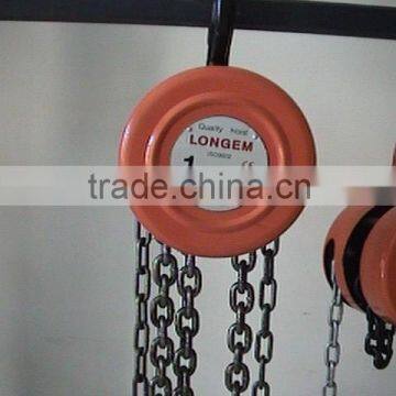 Round anchor lifting chain block