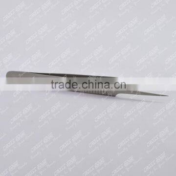 needle nose isolation tweezer with extra holding grip