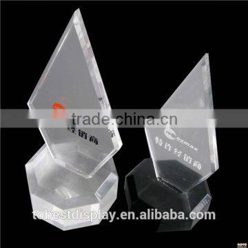 Factory customized acryl trophy, trophy cup sport trophy