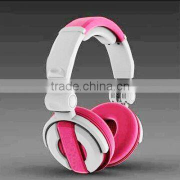 New product new design hot selling wired foldable computer headset with volum