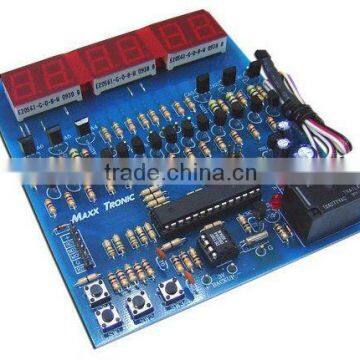 Kingboard PCB Blue soldermask with components welding