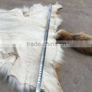 China Wholesale Raw Wolf Fur / Real Wolf Fur Skin / Natural Wolf Pelt photo-4